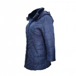 Χειμερινό μπουφάν με τσέπες και κουκούλα CB95A