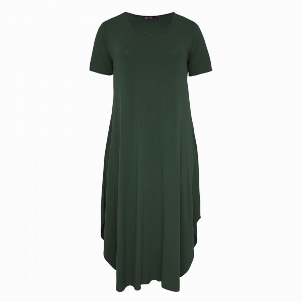 Ανάλαφρο φόρεμα  σε ελαστικό βισκόζ ύφασμα 22080